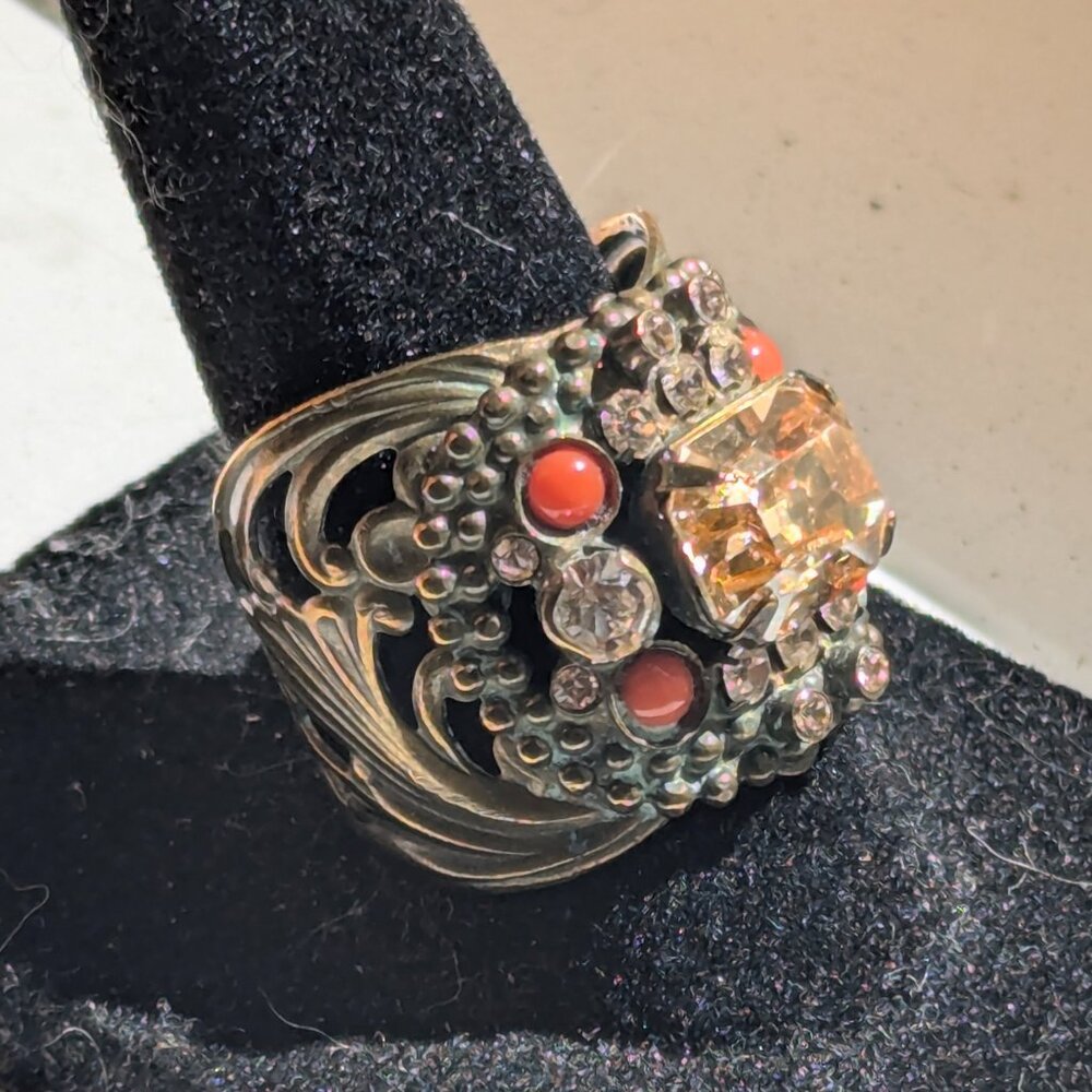 SORELLI STATEMENT RING - Picture 2 of 4
